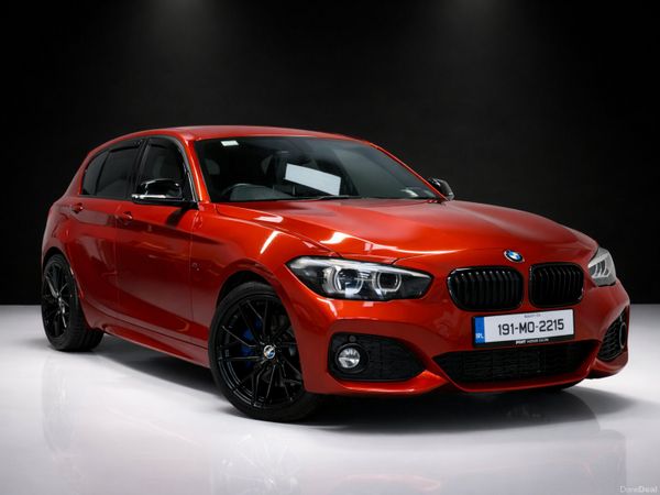BMW 1-Series Hatchback, Diesel, 2019, Orange