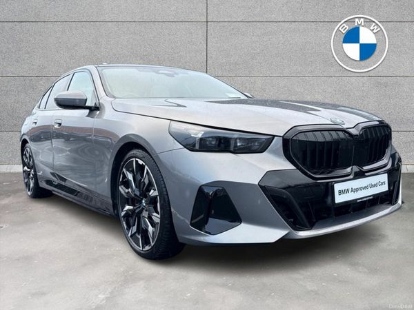 BMW 5-Series Saloon, Petrol Plug-in Hybrid, 2026, Grey