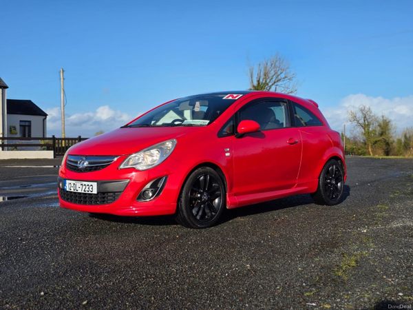 Vauxhall Corsa Hatchback, Petrol, 2012, Red