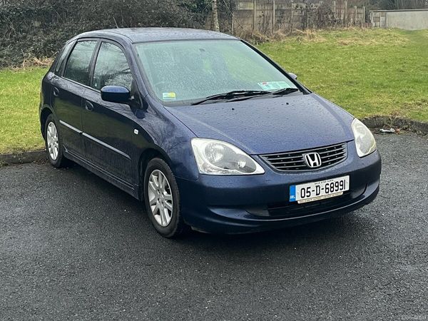 Honda Civic Hatchback, Petrol, 2005, Blue