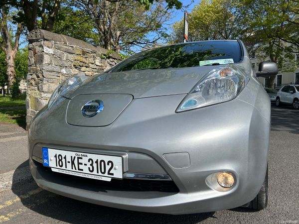 Nissan Leaf Hatchback, Electric, 2018, Grey
