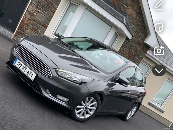 Ford Focus Hatchback, Diesel, 2017, Grey