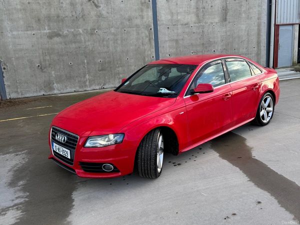 Audi A4 Saloon, Diesel, 2010, Red