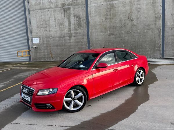 Audi A4 Saloon, Diesel, 2010, Red