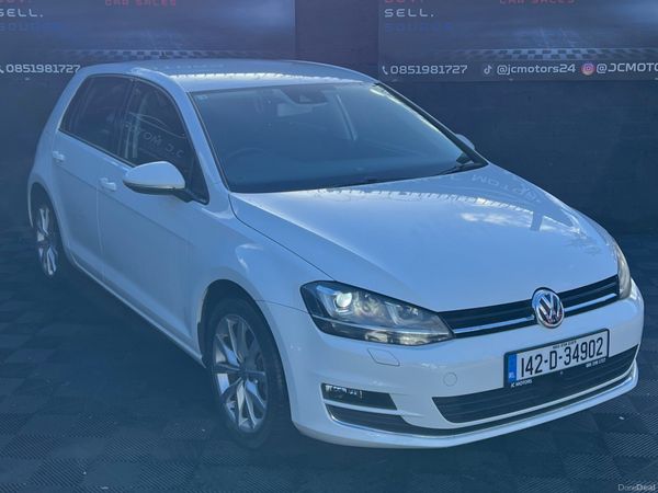 Volkswagen Golf Hatchback, Petrol, 2014, White
