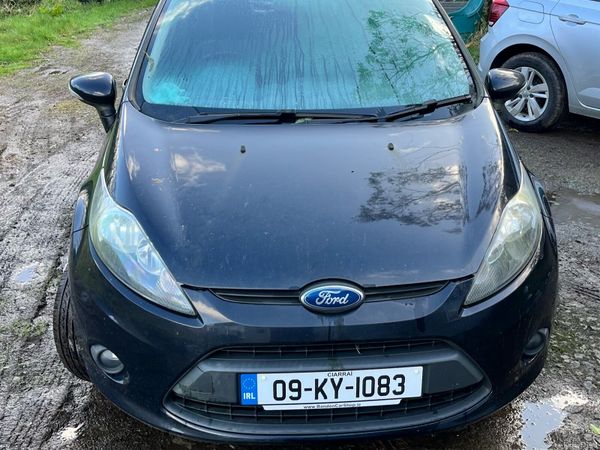 Ford Fiesta Hatchback, Petrol, 2009, Black