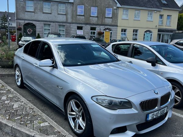 BMW 5-Series Saloon, Diesel, 2012, Silver