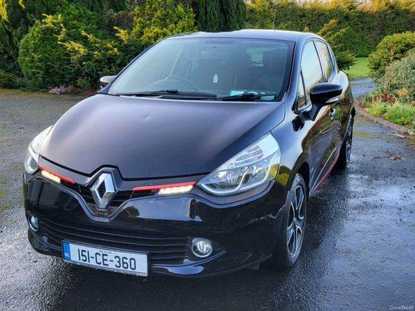 Renault Clio Hatchback, Petrol, 2015, Black