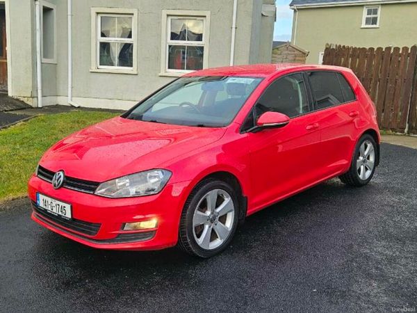 Volkswagen Golf Estate, Diesel, 2014, Red