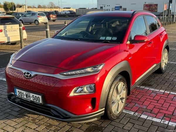 Hyundai KONA MPV, Electric, 2020, Red