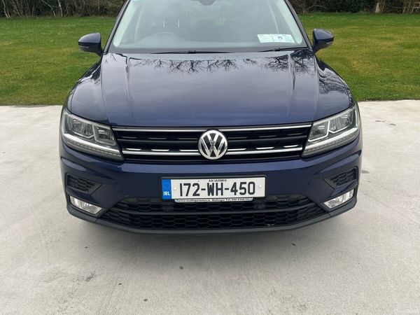 Volkswagen Tiguan SUV, Diesel, 2017, Blue