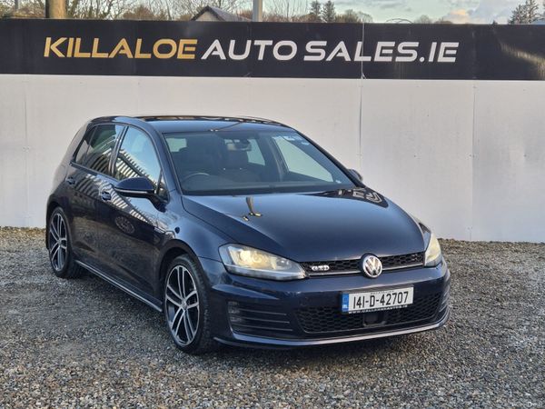 Volkswagen Golf Hatchback, Diesel, 2014, Blue
