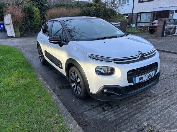 Citroen C3 Hatchback, Petrol, 2019, White