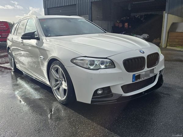BMW 5-Series Estate, Diesel, 2016, White
