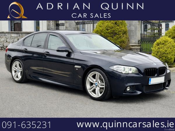 BMW 5-Series Saloon, Diesel, 2016, Black