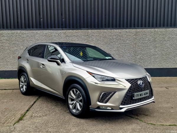 Lexus NX SUV, Petrol Hybrid, 2017, Silver