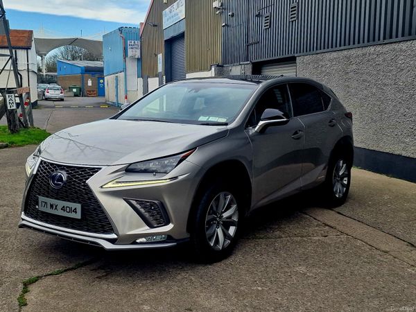 Lexus NX SUV, Petrol Hybrid, 2017, Silver