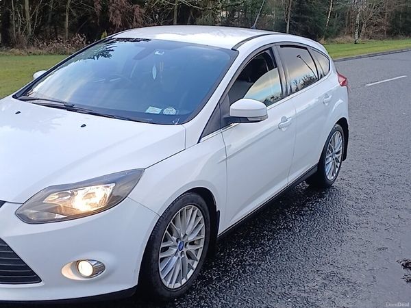 Ford Focus Hatchback, Diesel, 2013, White