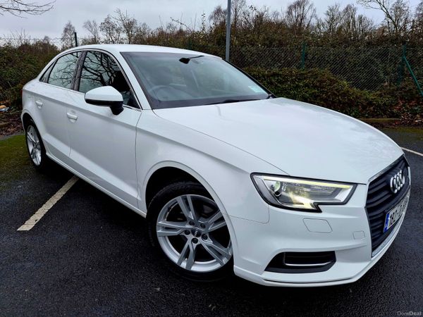 Audi A3 Saloon, Petrol, 2018, White