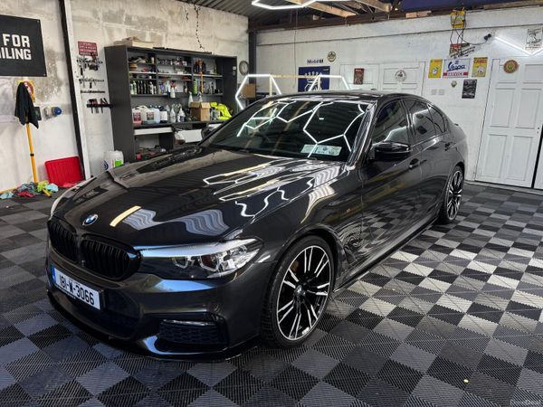 BMW 5-Series Saloon, Diesel, 2018, Grey