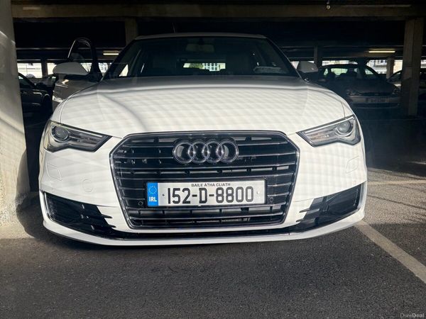 Audi A6 Saloon, Diesel, 2015, White