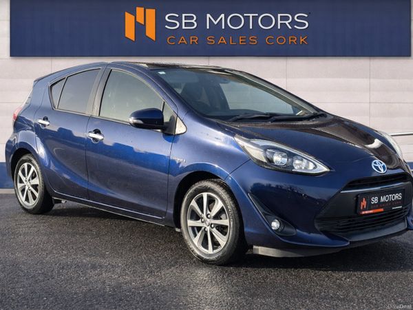 Toyota Aqua Hatchback, Petrol Hybrid, 2019, Blue