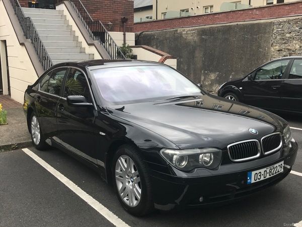 BMW 7-Series Saloon, Diesel, 2003, Black