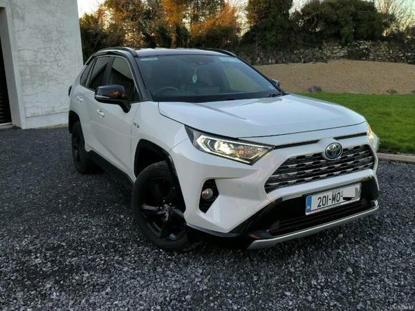 Toyota RAV4 SUV, Petrol Hybrid, 2020, White