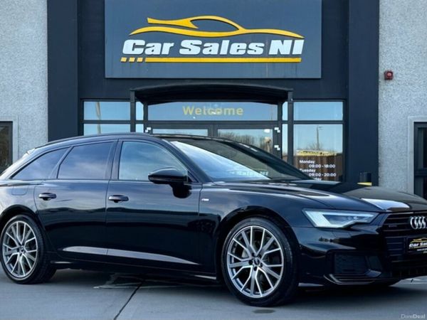 Audi A6 Estate, Diesel Hybrid, 2022, Black