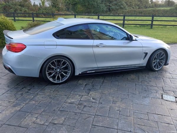 BMW 4-Series Coupe, Diesel, 2014, Silver