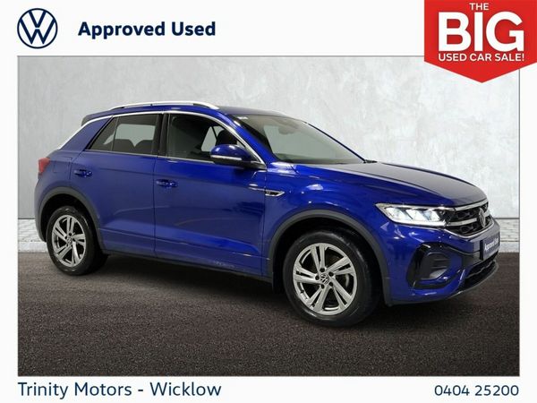 Volkswagen T-Roc SUV, Petrol, 2023, Blue