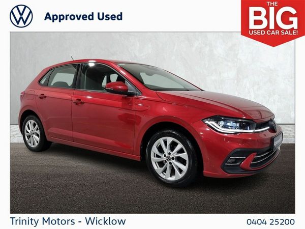 Volkswagen Polo Hatchback, Petrol, 2022, Red