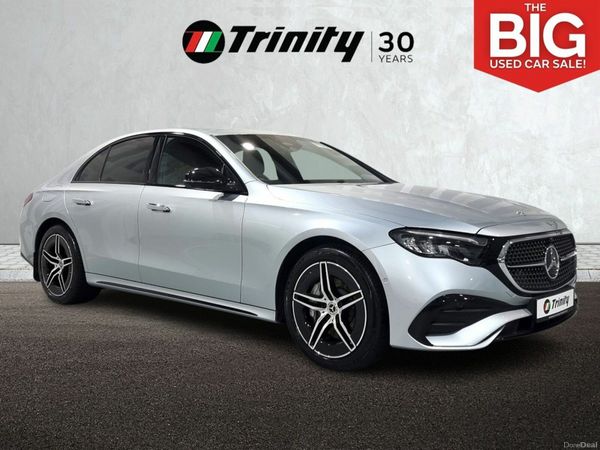 Mercedes-Benz E-Class Saloon, Diesel Plug-in Hybrid, 2025, Silver