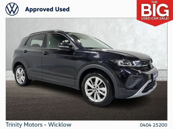 Volkswagen T-Cross Estate, Petrol, 2025, Black