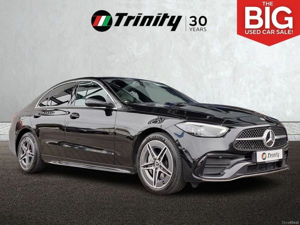 Mercedes-Benz C-Class Saloon, Petrol Plug-in Hybrid, 2024, Black