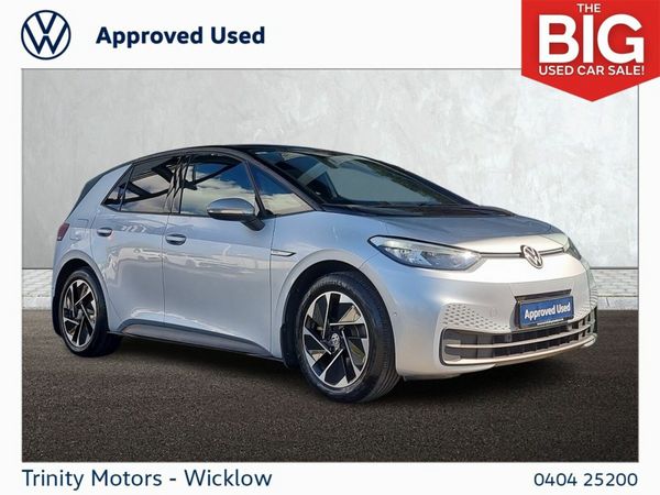 Volkswagen ID.3 Hatchback, Electric, 2023, Grey