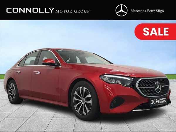 Mercedes-Benz E-Class Saloon, Diesel, 2024, Red