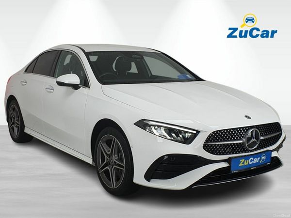 Mercedes-Benz A-Class Saloon, Petrol Plug-in Hybrid, 2024, White