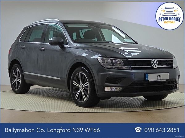 Volkswagen Tiguan SUV, Diesel, 2017, Grey