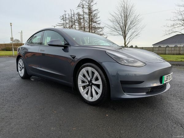 Tesla Model 3 Saloon, Electric, 2020, Grey