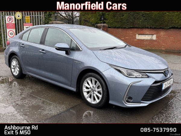 Toyota Corolla Saloon, Petrol Hybrid, 2021, Grey
