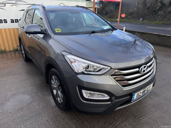 Hyundai Santa Fe SUV, Diesel, 2015, Silver