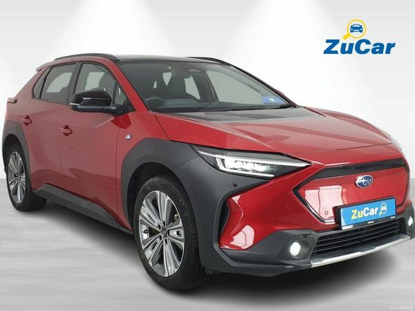 Subaru Solterra SUV, Electric, 2024, Red