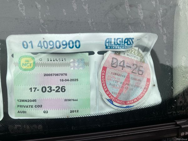 Audi Q3 SUV, Diesel, 2012, White