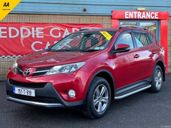 Toyota RAV4 SUV, Diesel, 2015, Red
