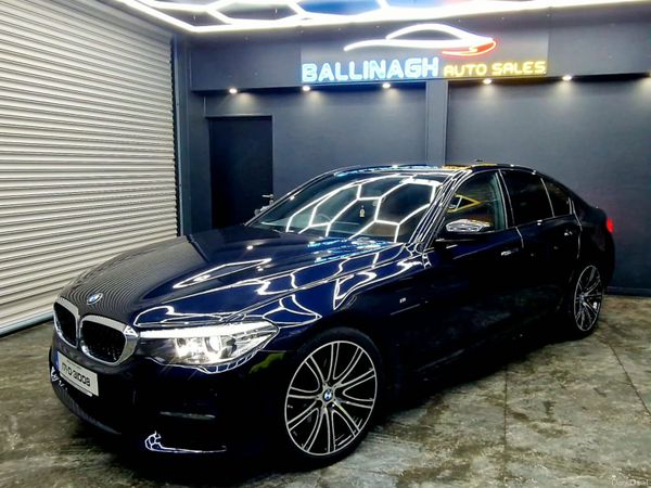 BMW 5-Series Saloon, Diesel, 2017, Black