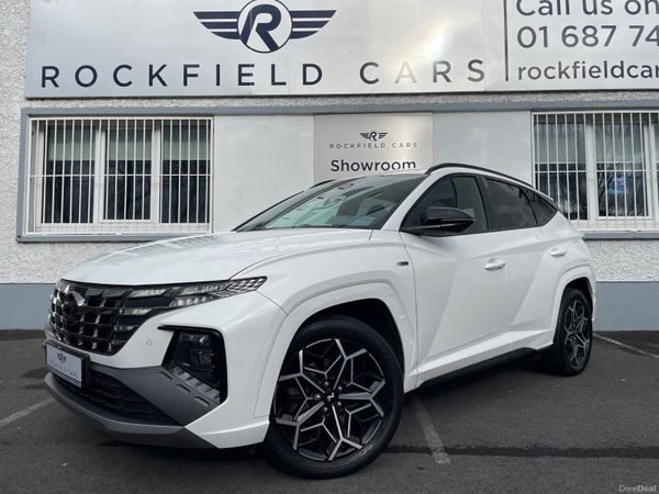 Hyundai Tucson SUV, Petrol Hybrid, 2024, White
