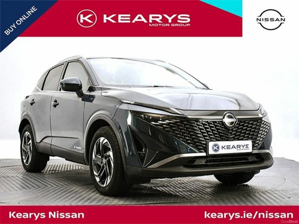 Nissan Qashqai SUV, Petrol Hybrid, 2025, Green