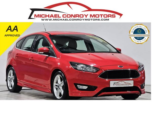 Ford Focus Hatchback, Diesel, 2016, Red