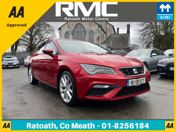 SEAT Leon Hatchback, Petrol, 2018, Red